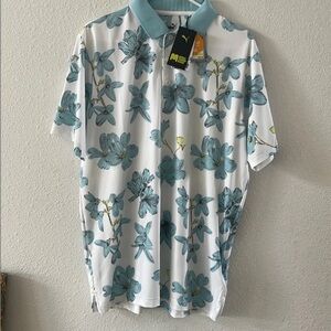 Puma Golf Polo. Special edition. Med NWT. Ret. $85